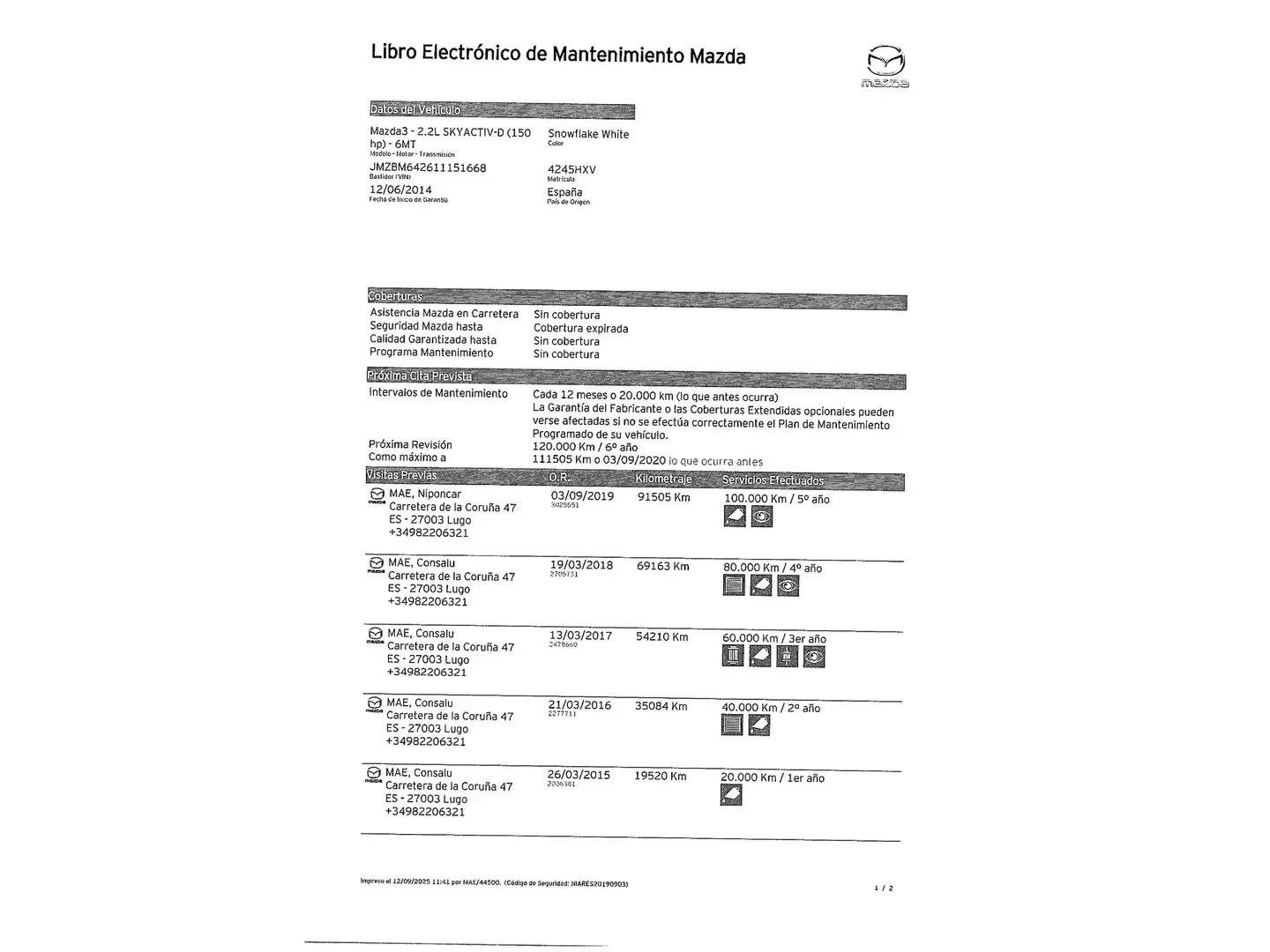 Mantenimiento