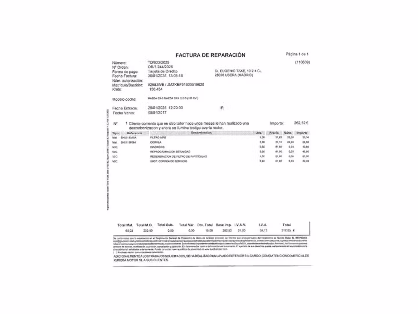 Mantenimiento