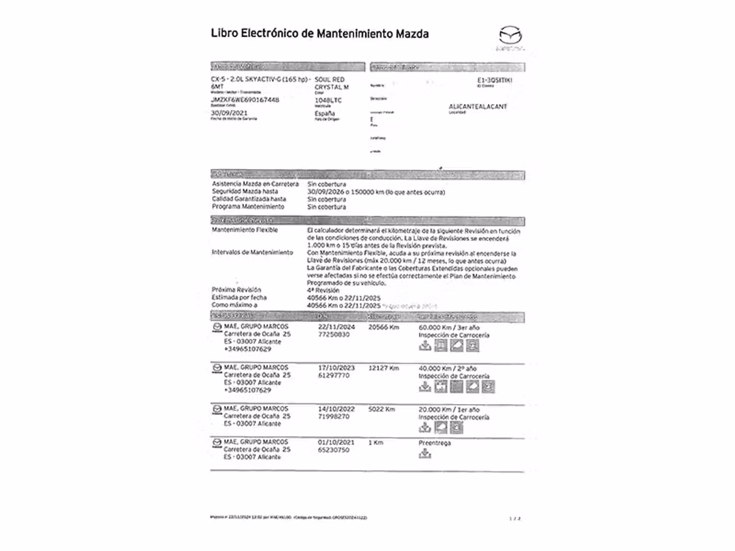 Mantenimiento