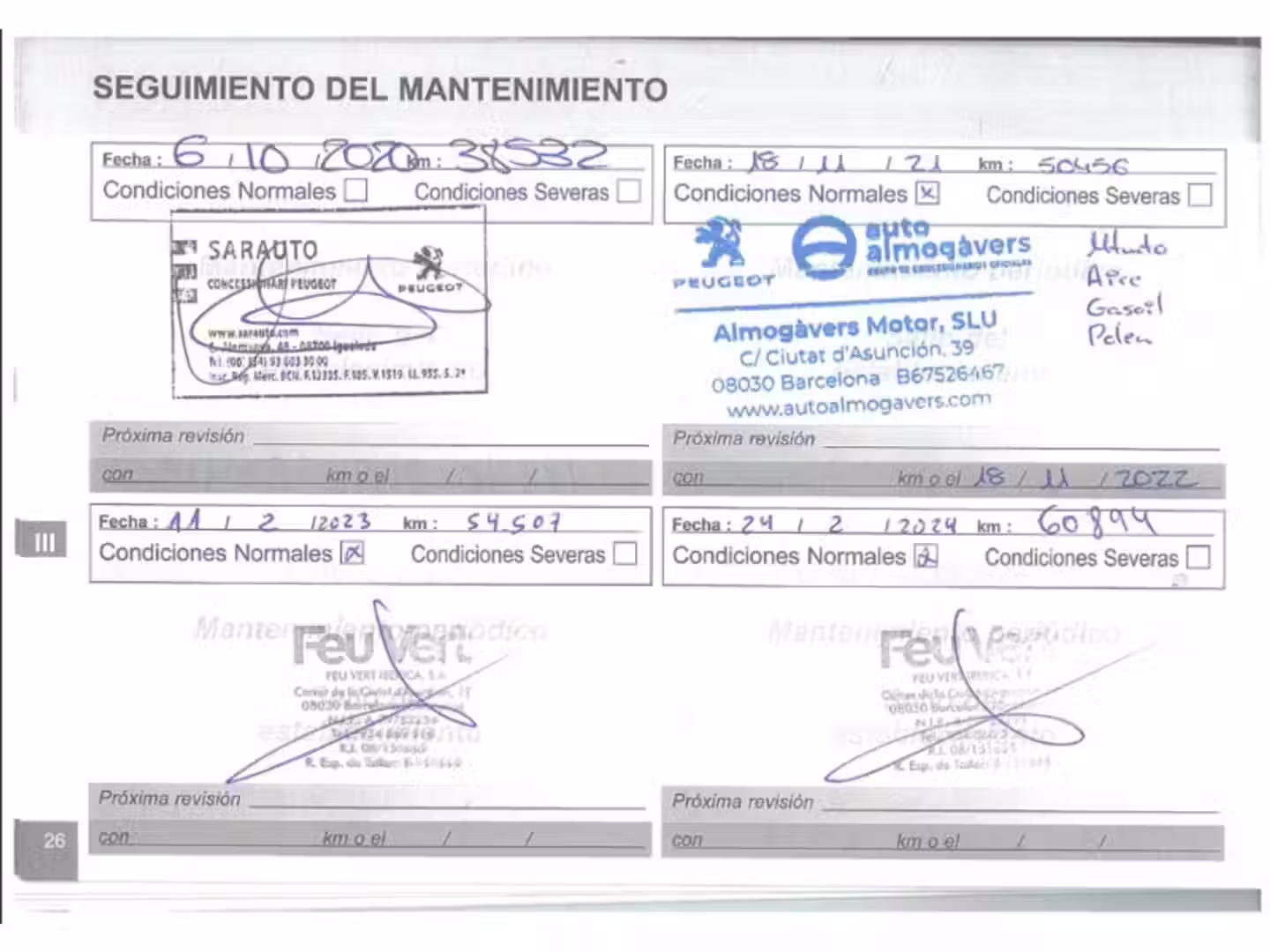 Mantenimiento