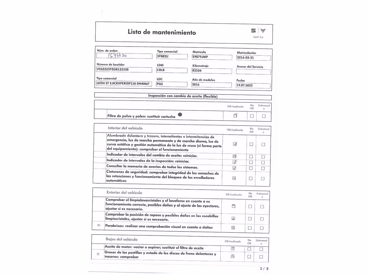 Mantenimiento