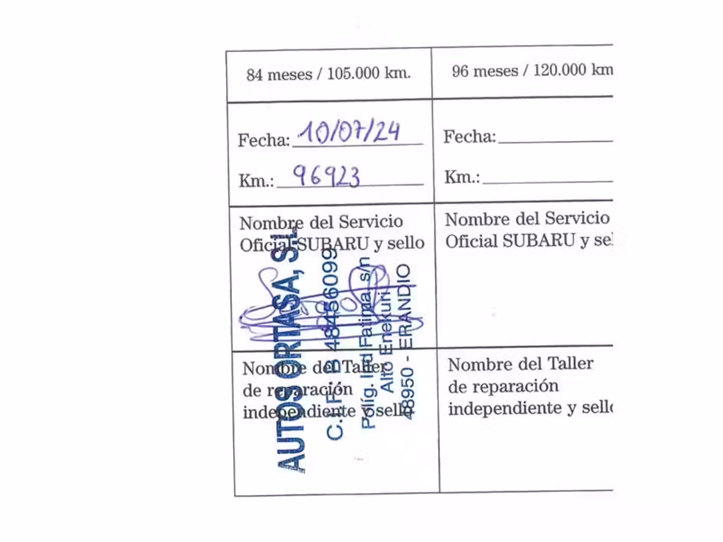 Mantenimiento