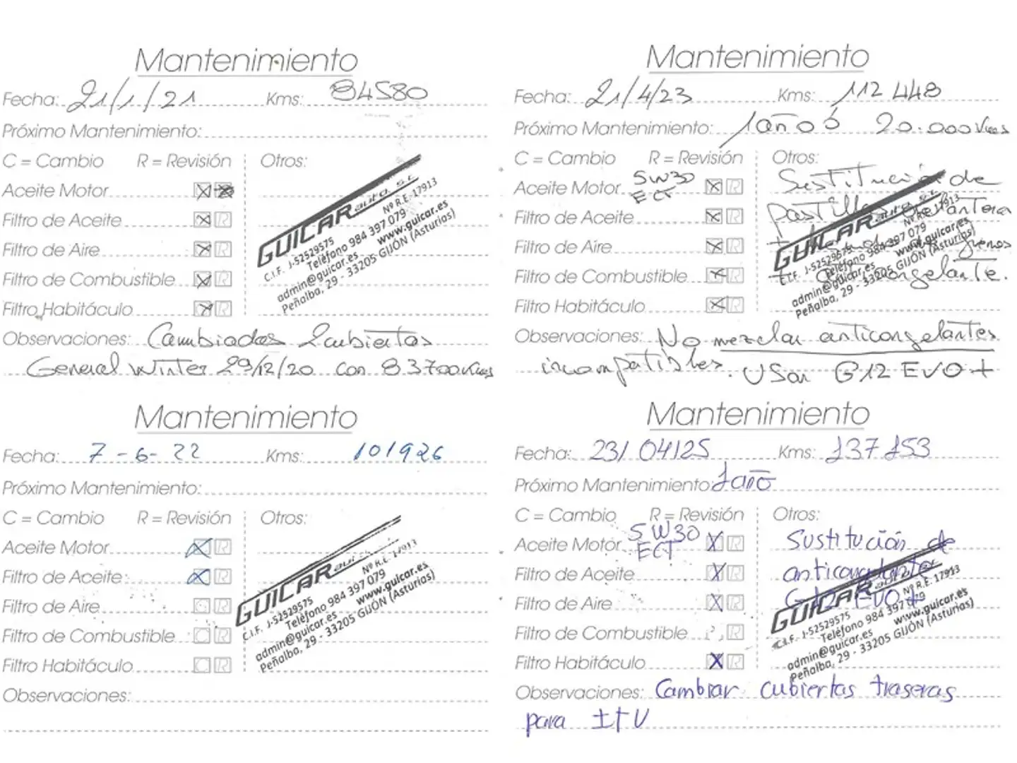 Mantenimiento