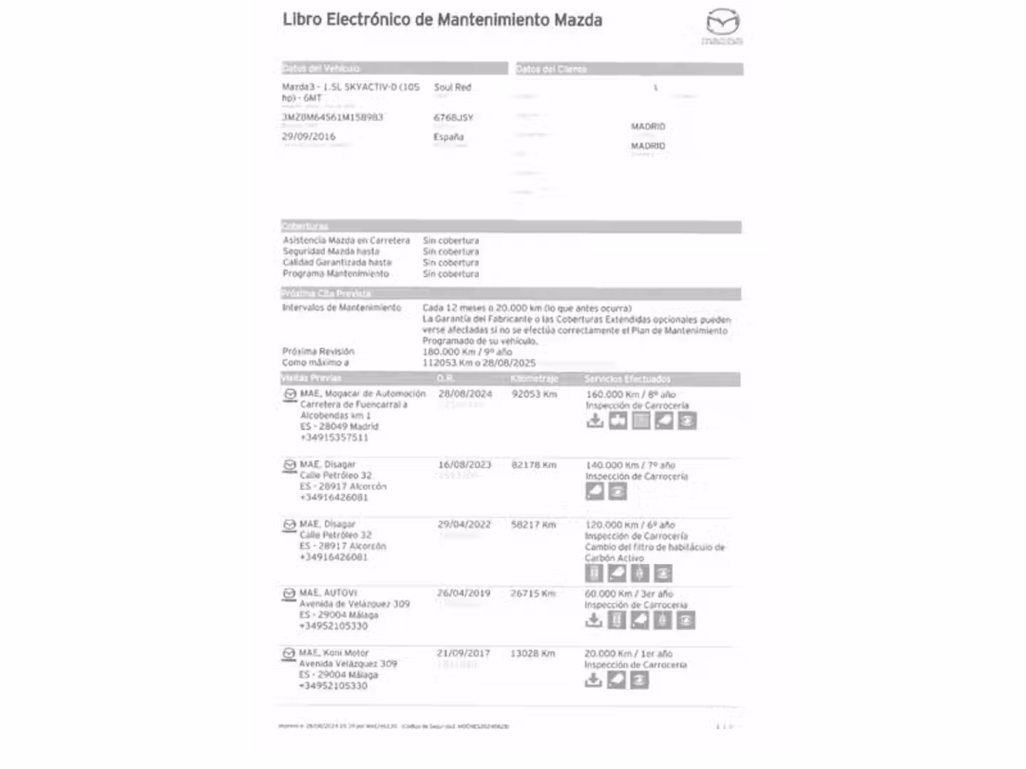Mantenimiento