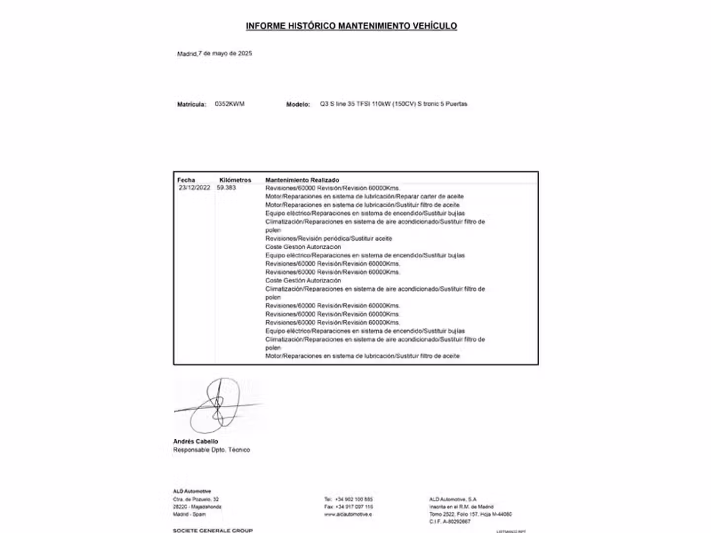 Mantenimiento