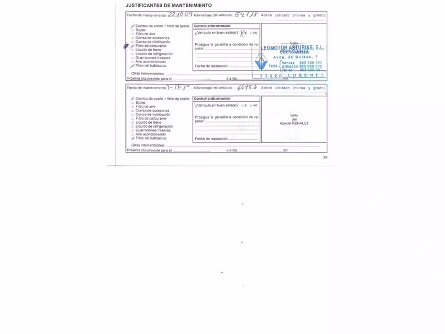 Mantenimiento