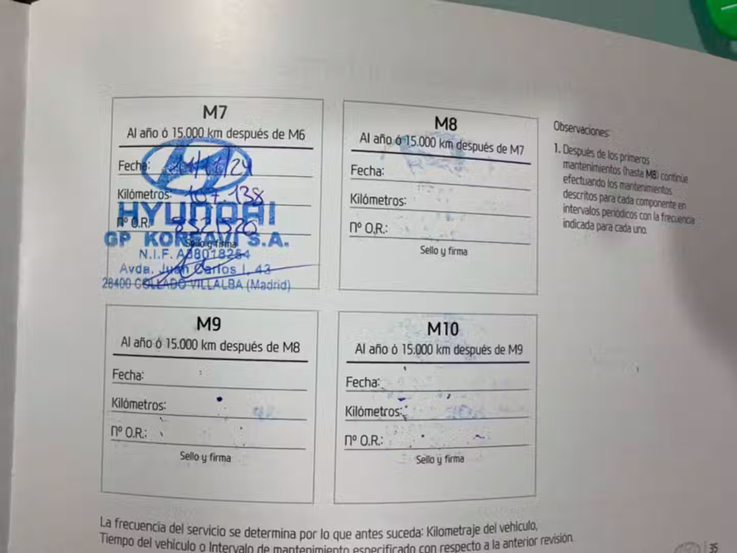 Mantenimiento