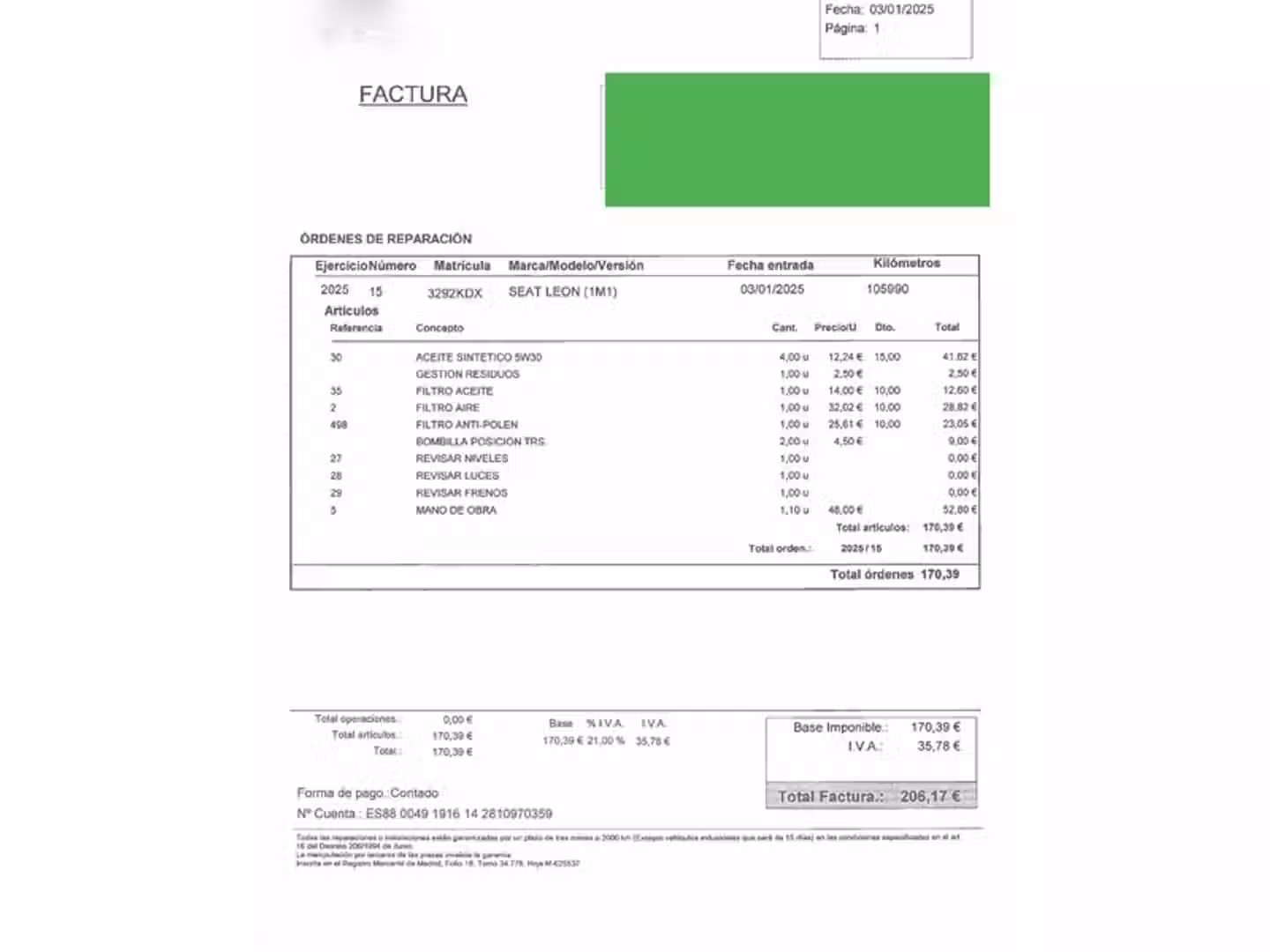 Mantenimiento