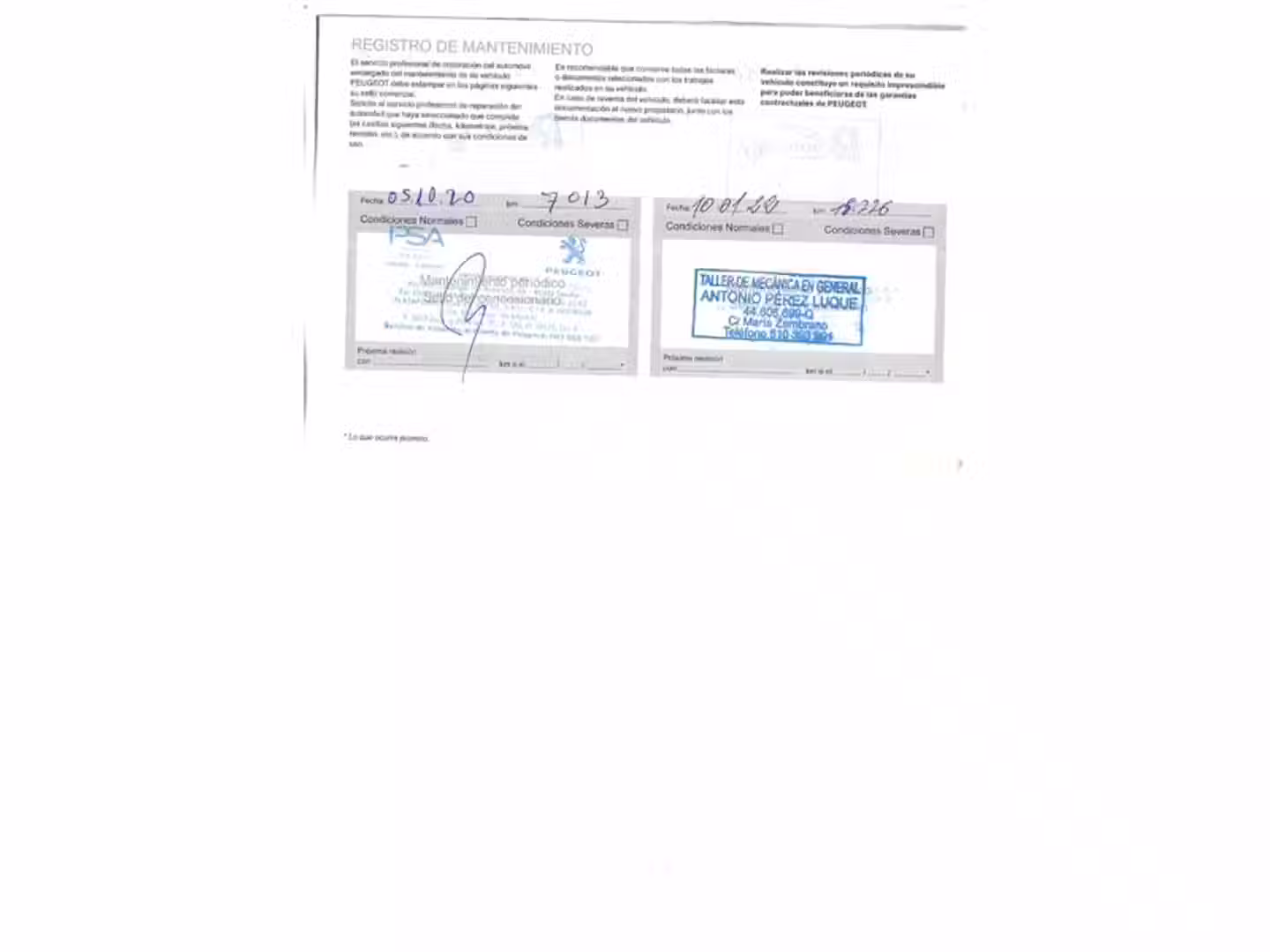 Mantenimiento