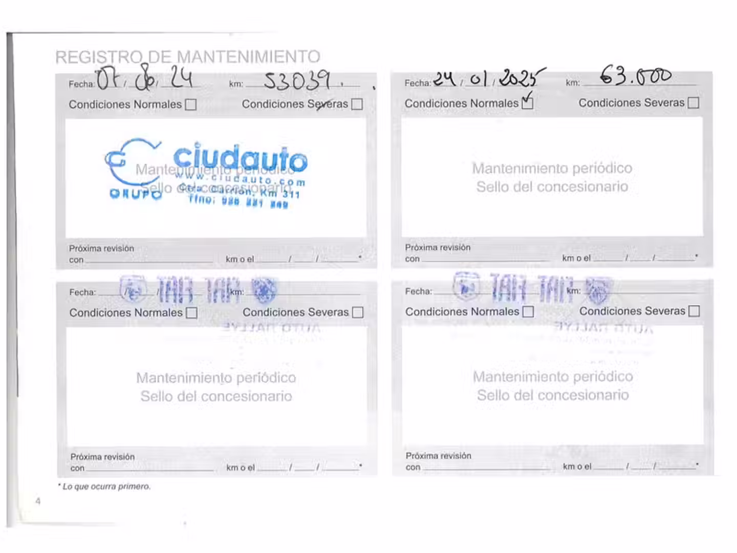 Mantenimiento
