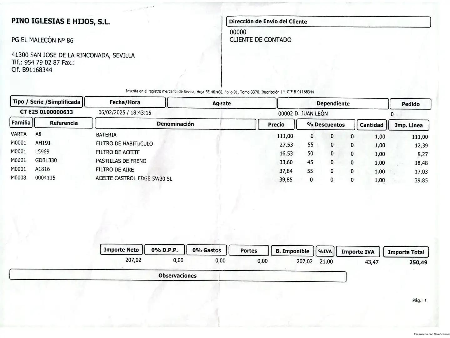 Mantenimiento