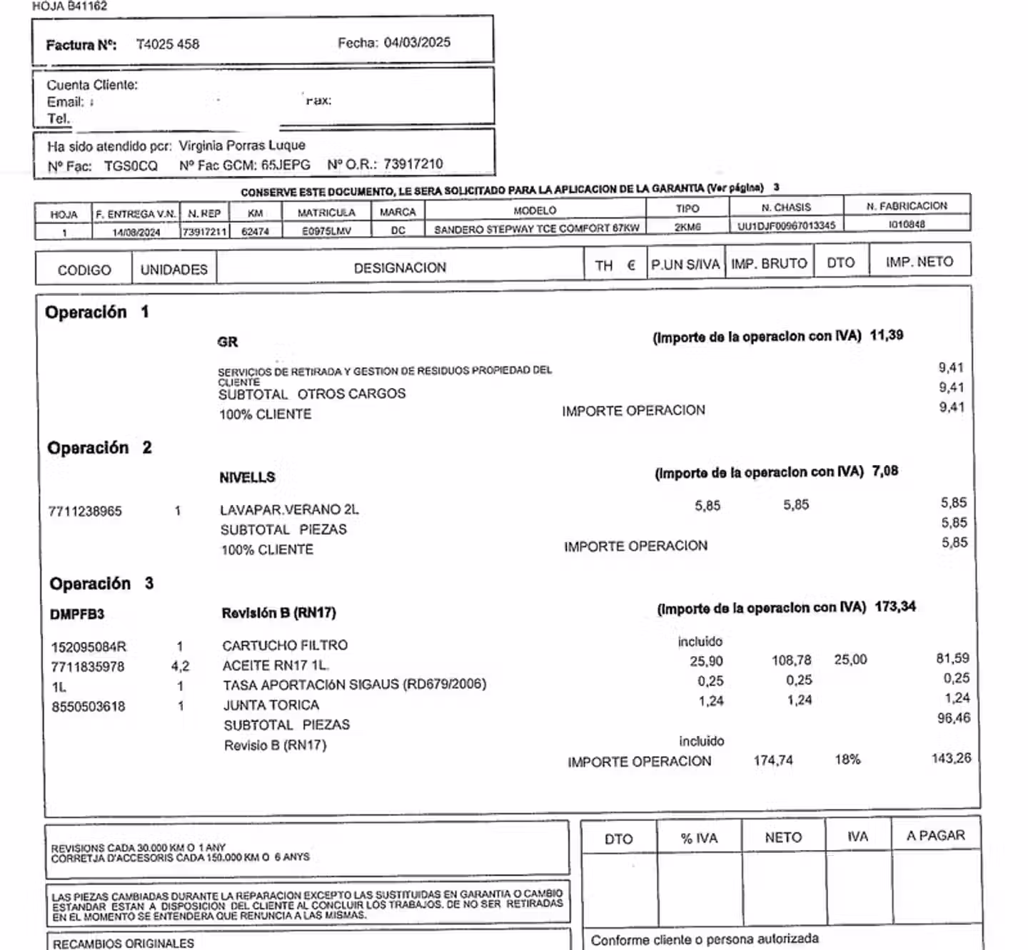 Mantenimiento