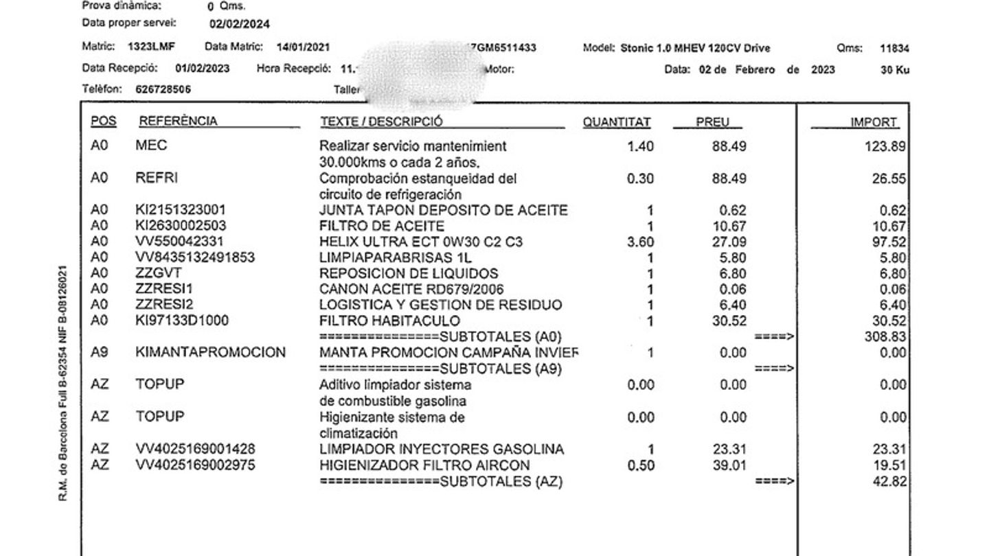 Mantenimiento