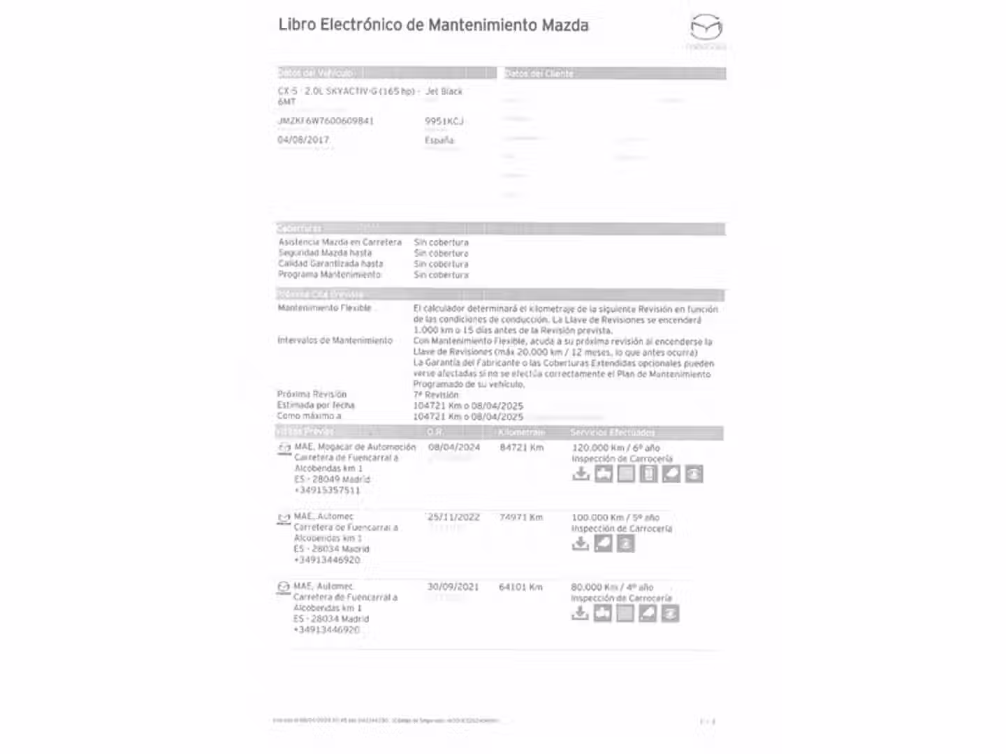 Mantenimiento