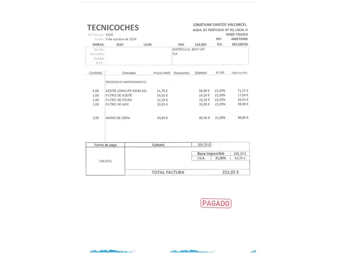Mantenimiento