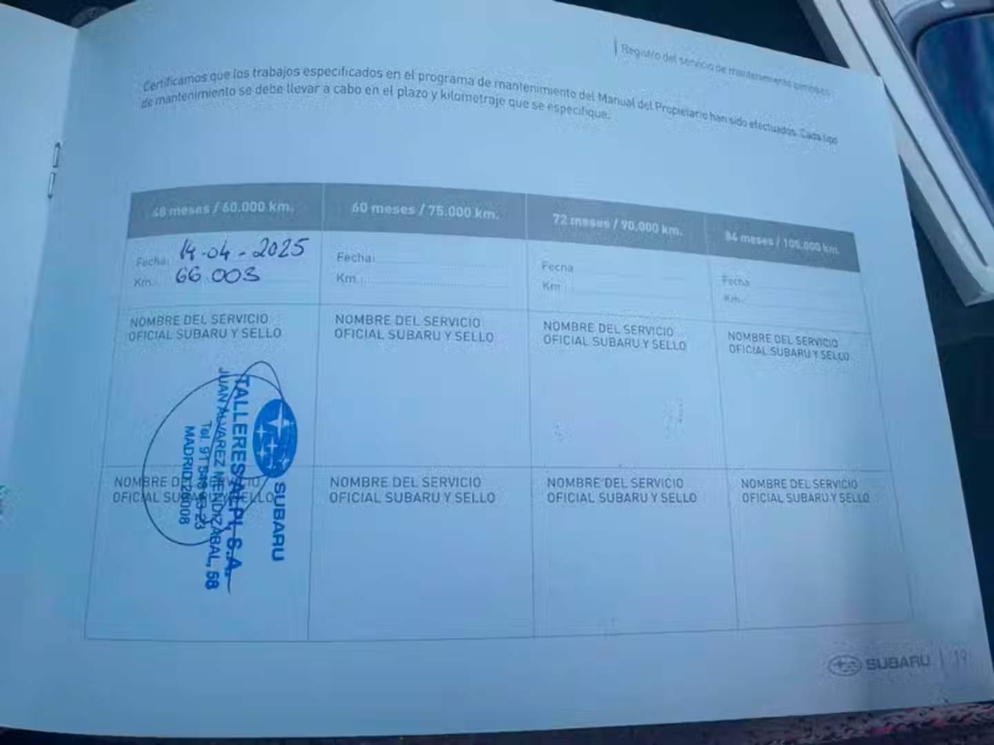 Mantenimiento