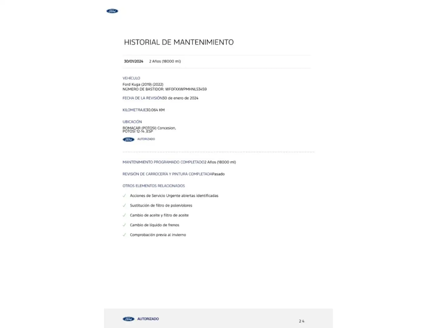 Mantenimiento