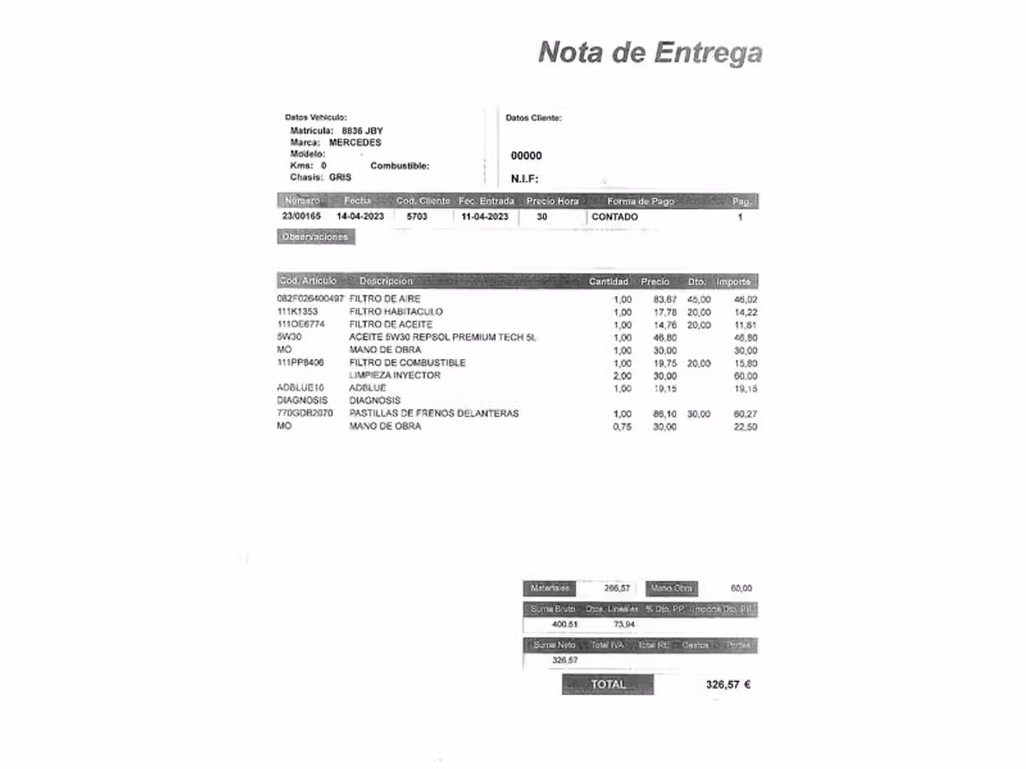 Mantenimiento