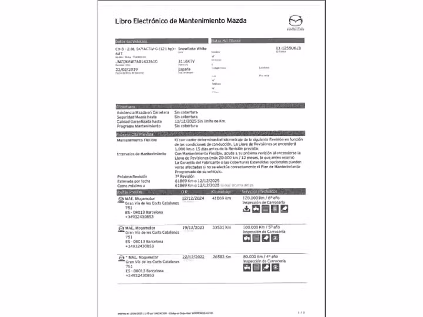 Mantenimiento