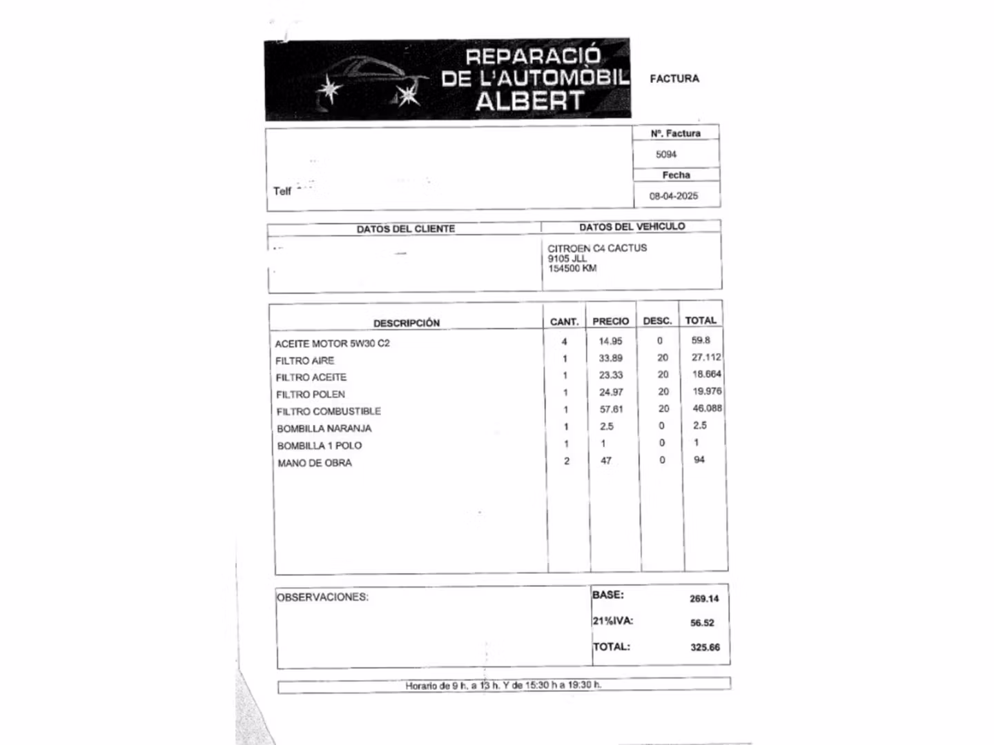 Mantenimiento