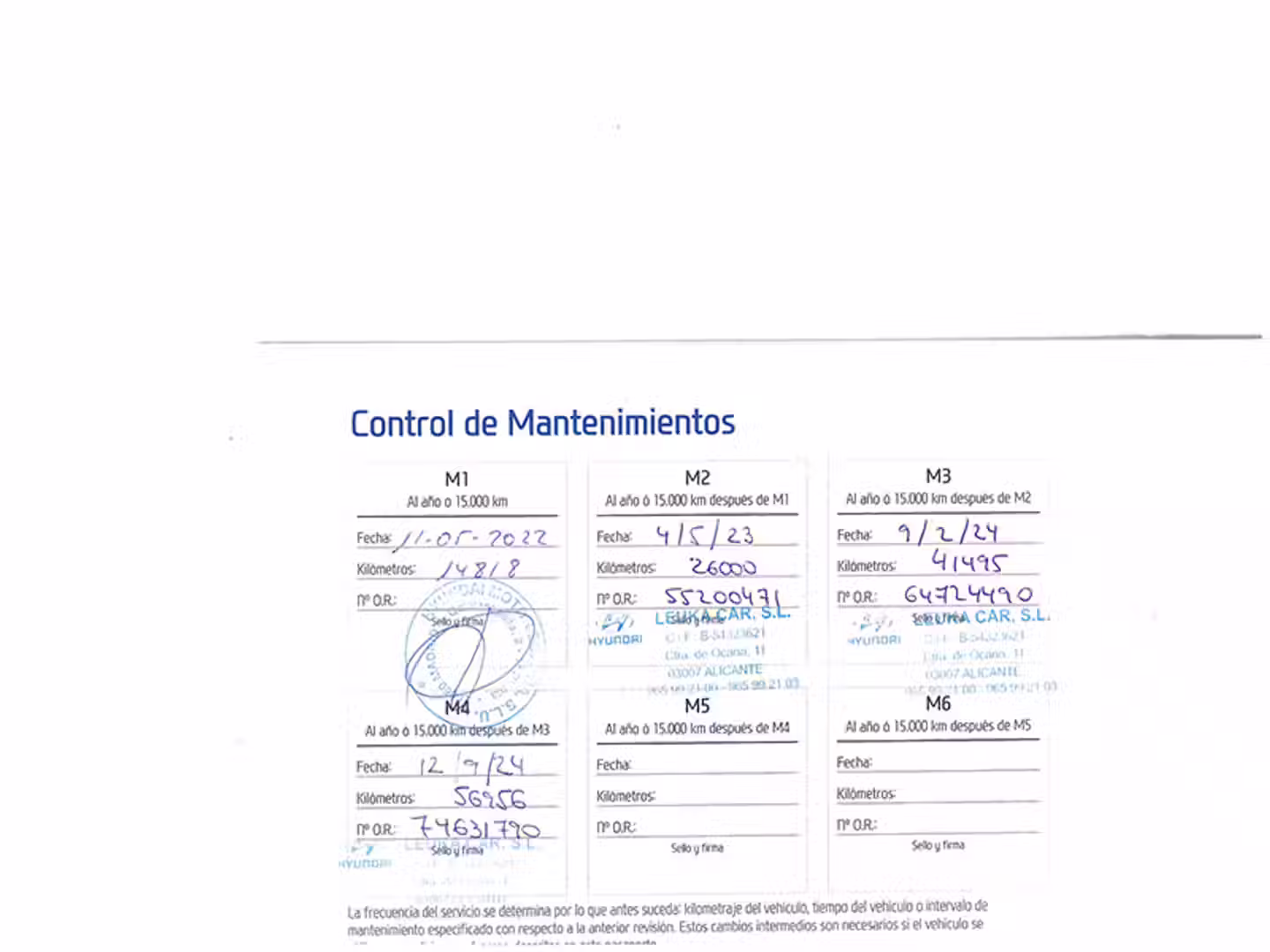 Mantenimiento