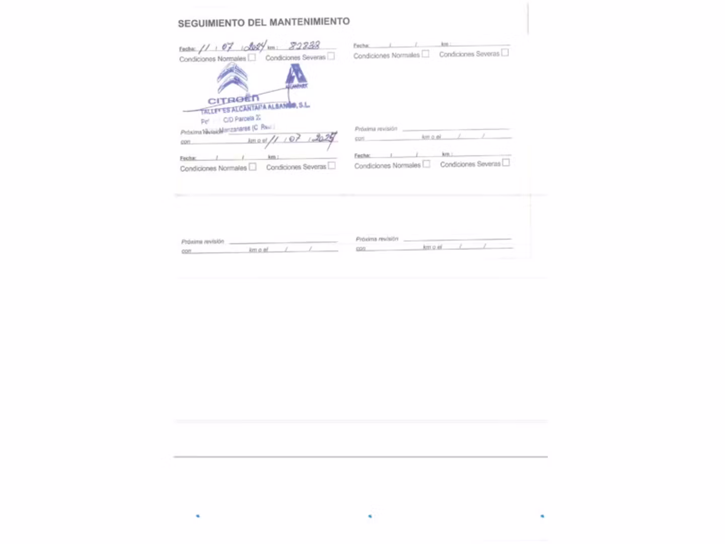 Mantenimiento