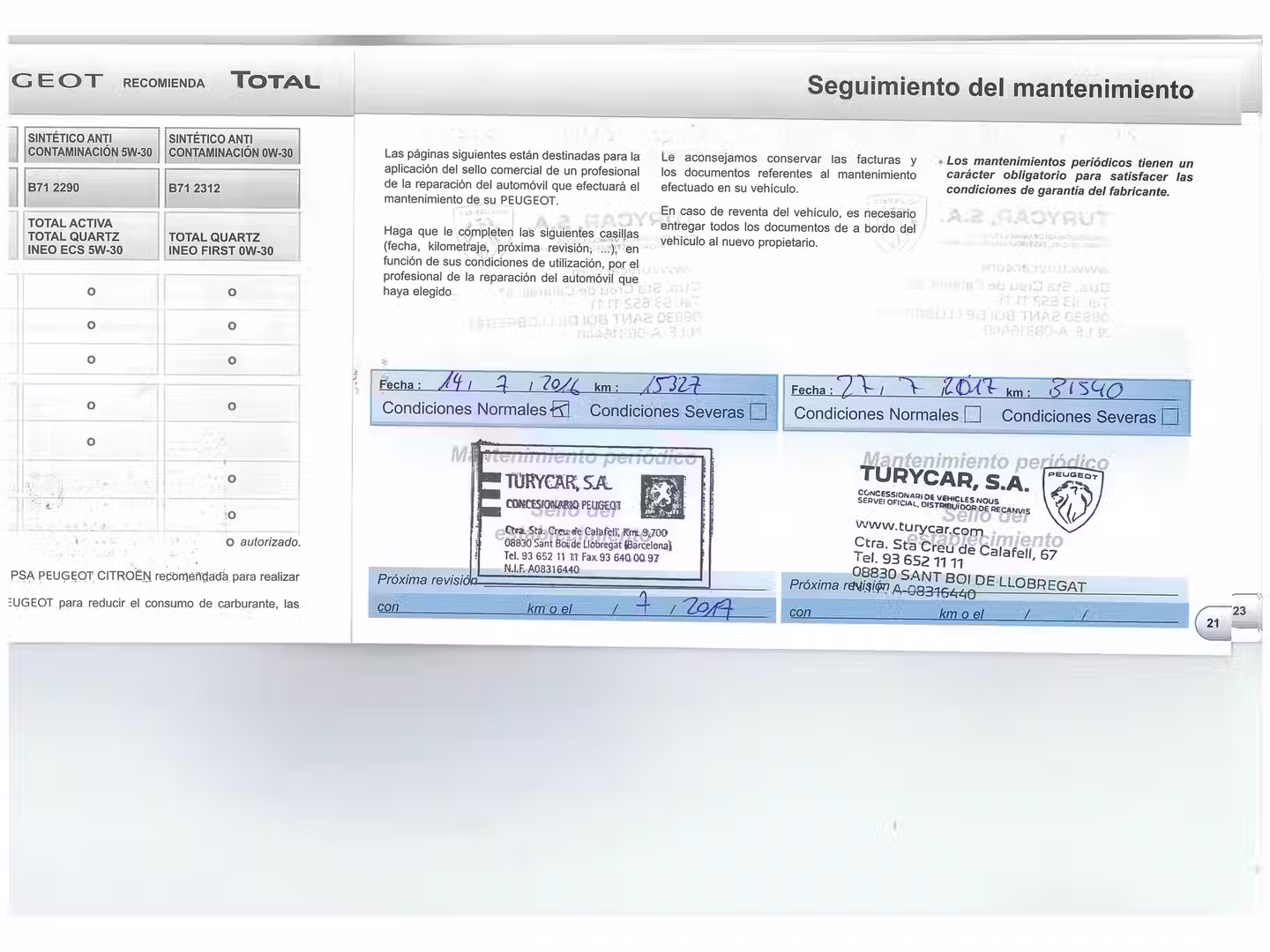 Mantenimiento