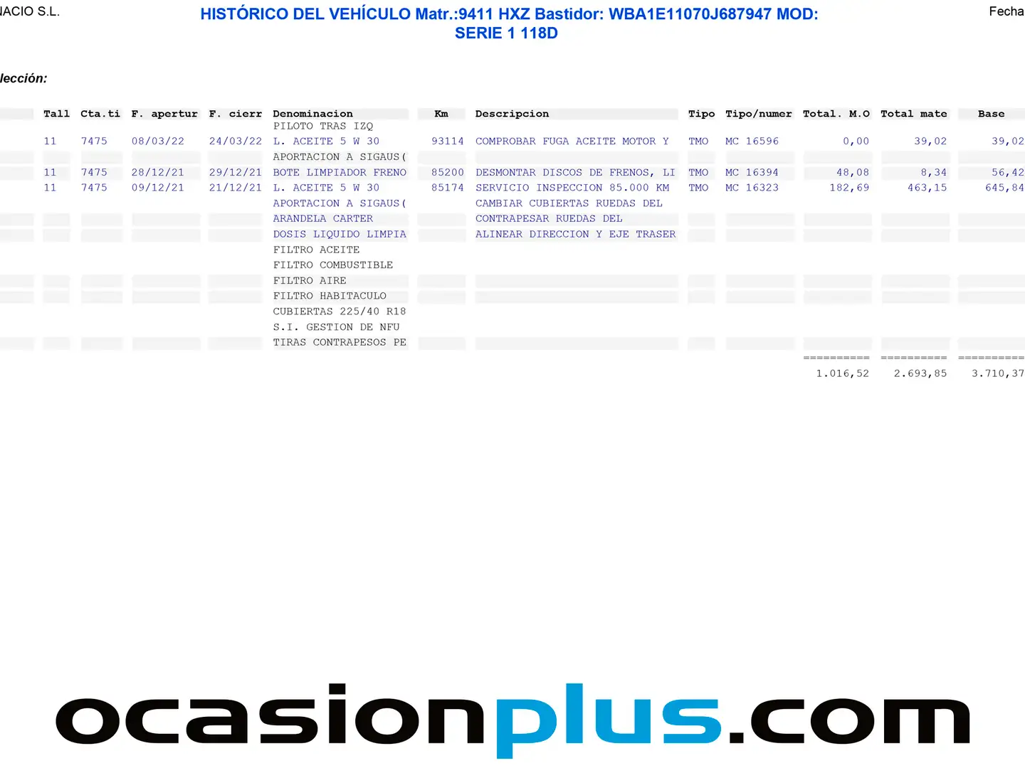 Mantenimiento
