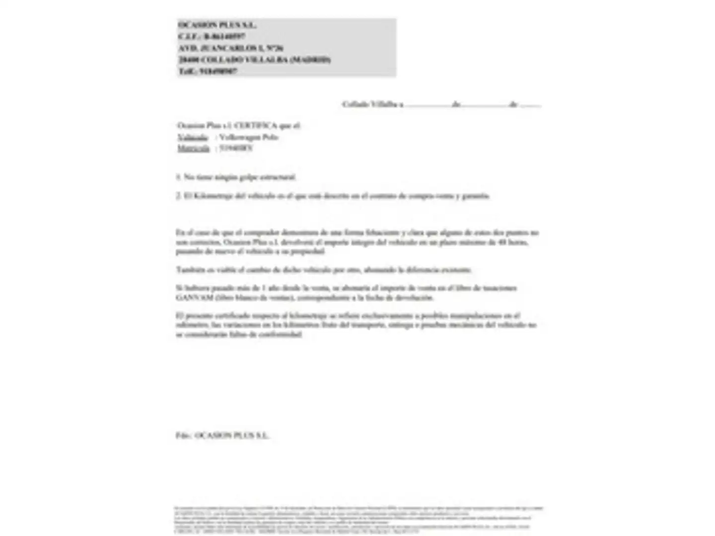 Certificado