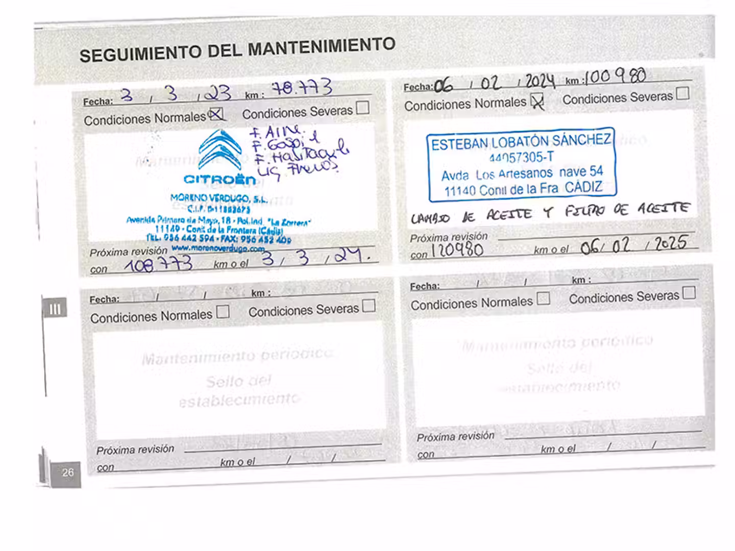 Mantenimiento