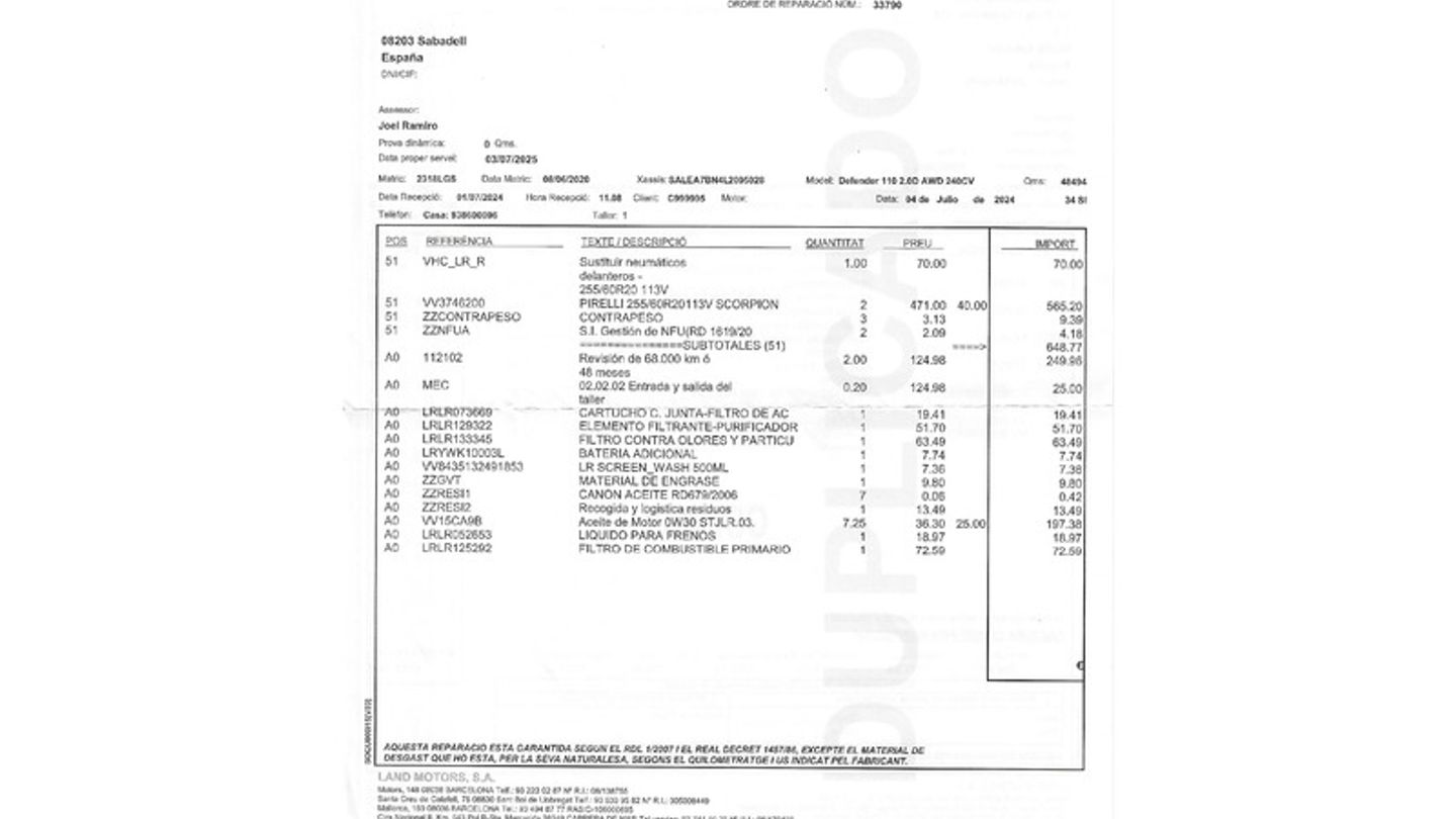 Mantenimiento