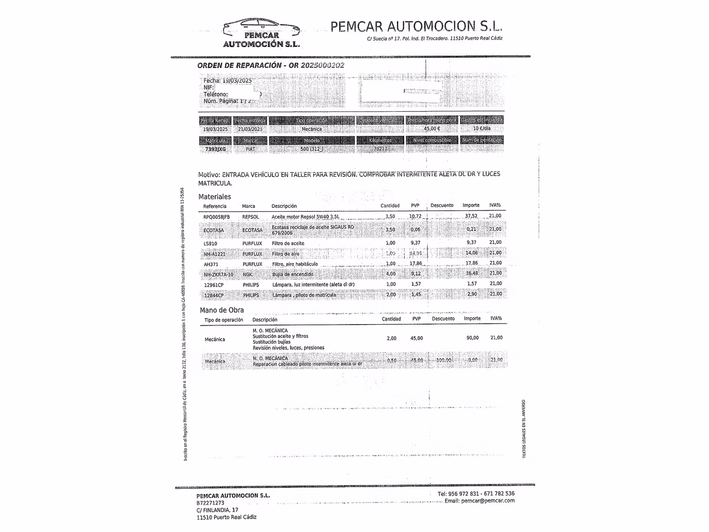 Mantenimiento
