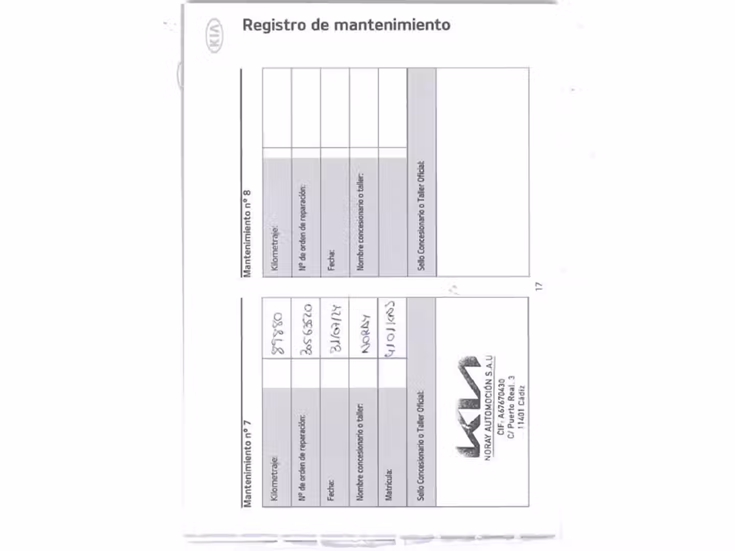 Mantenimiento
