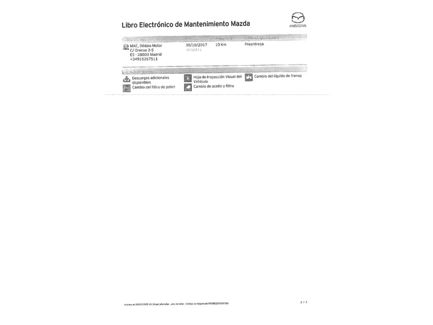 Mantenimiento