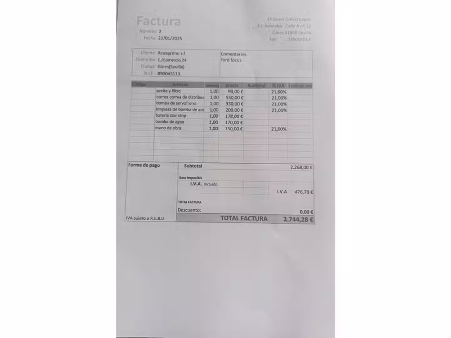 Mantenimiento