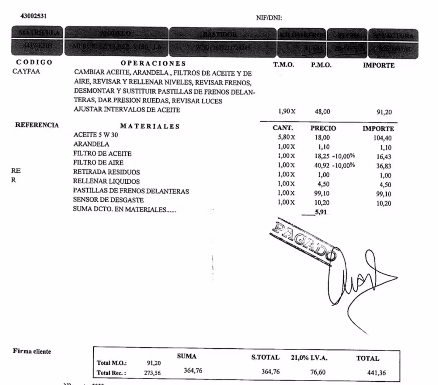 Mantenimiento