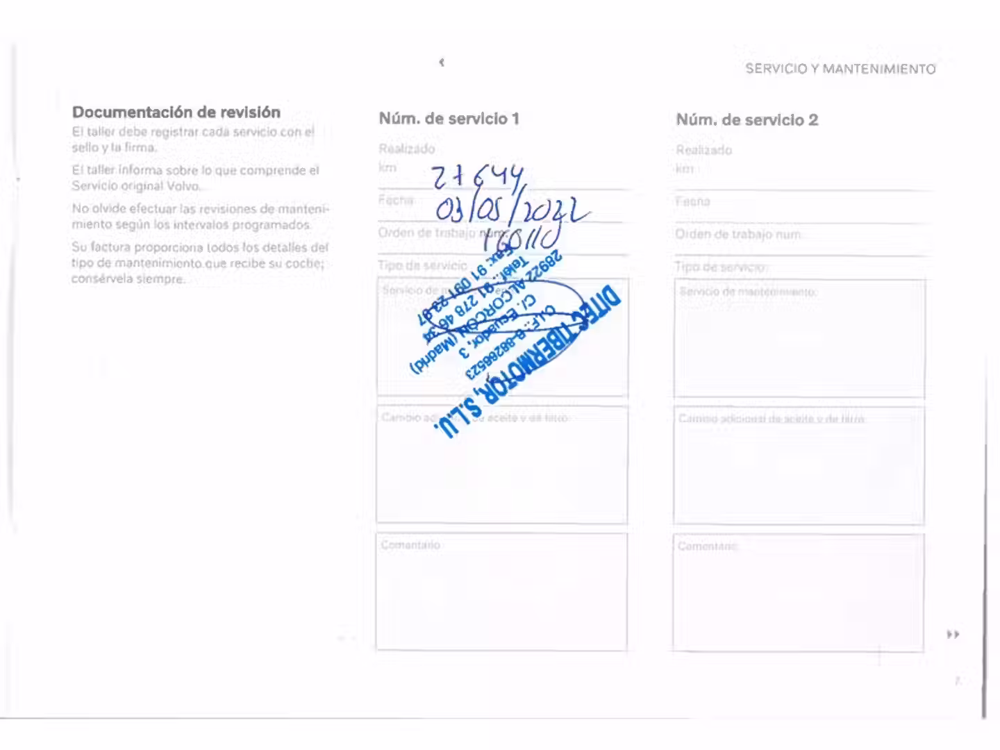Mantenimiento