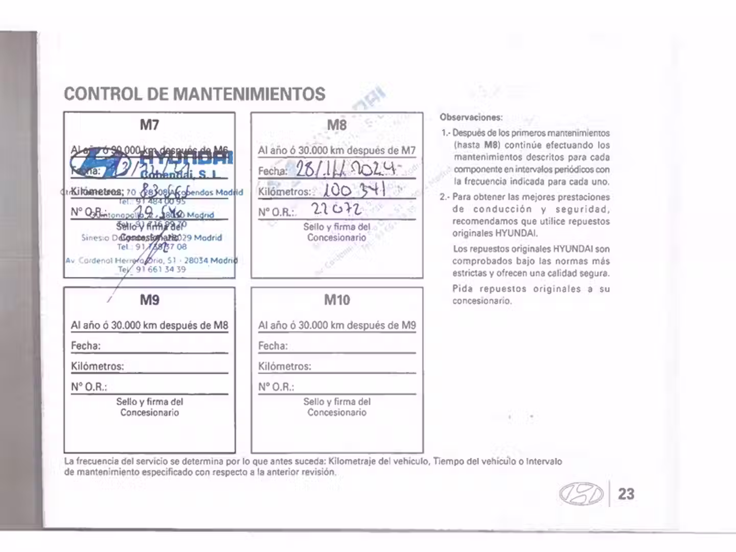 Mantenimiento