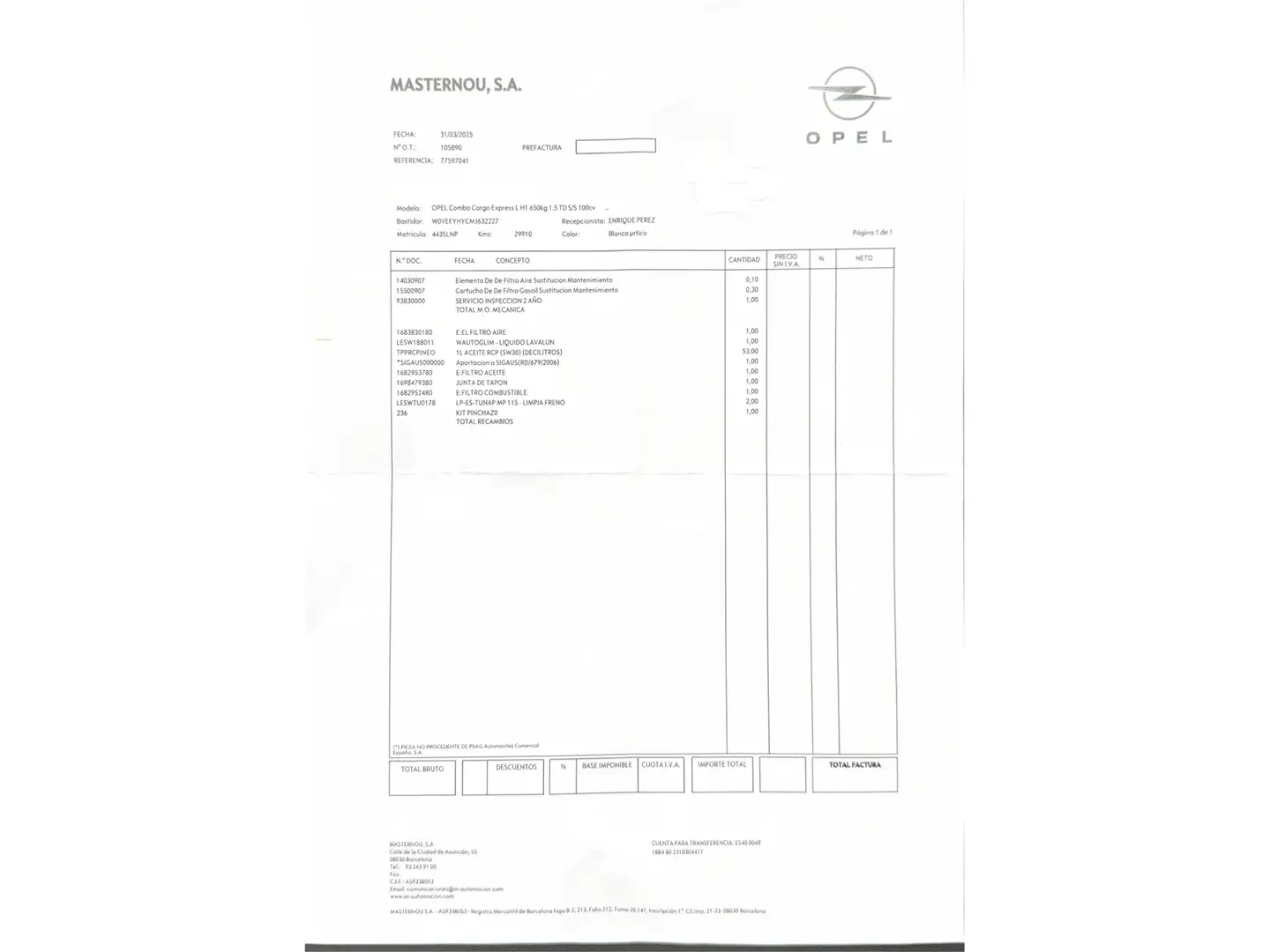 Mantenimiento
