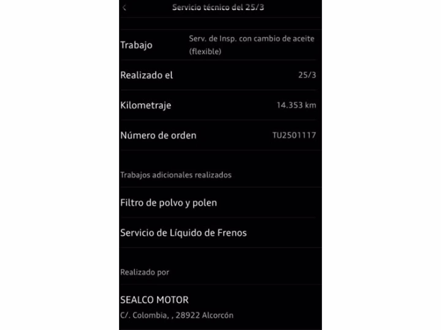Mantenimiento
