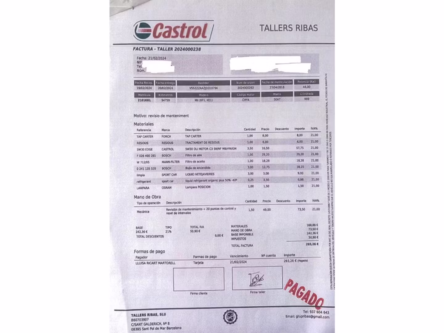 Mantenimiento
