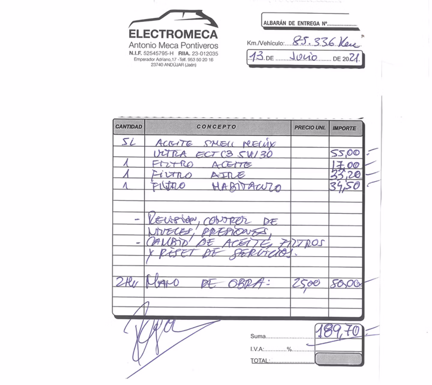 Mantenimiento