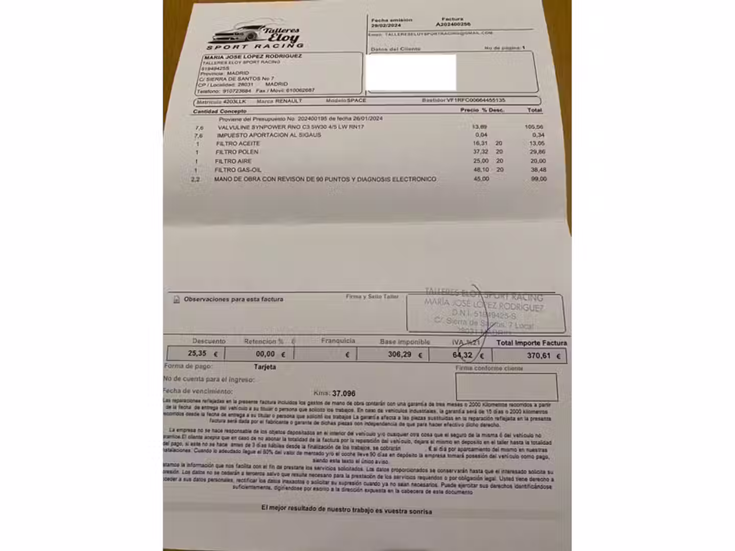 Mantenimiento
