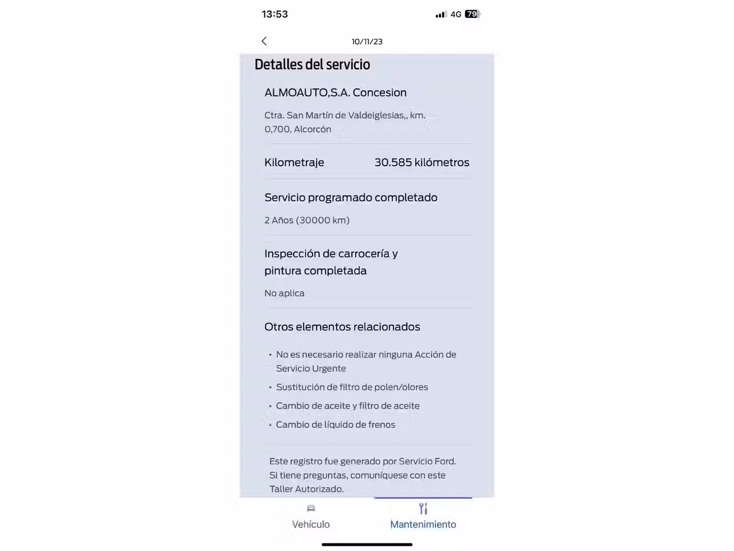 Mantenimiento