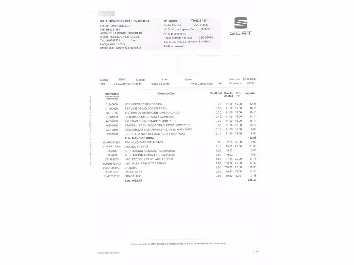 Mantenimiento