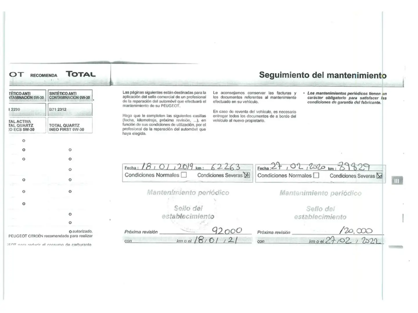 Mantenimiento