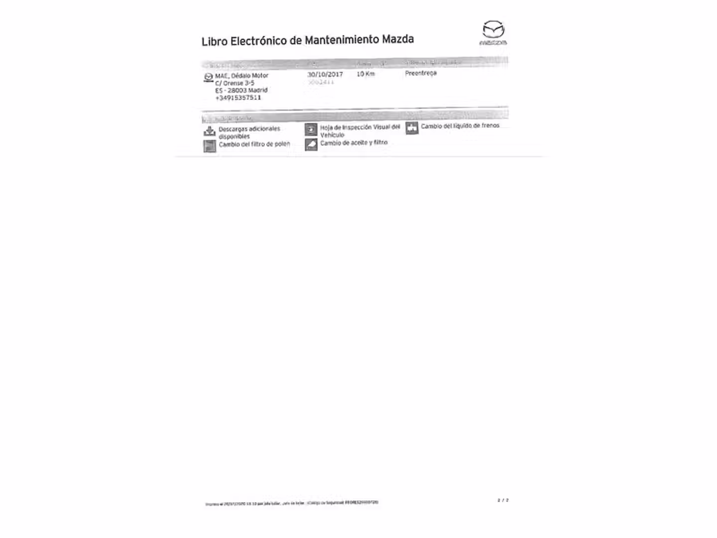 Mantenimiento