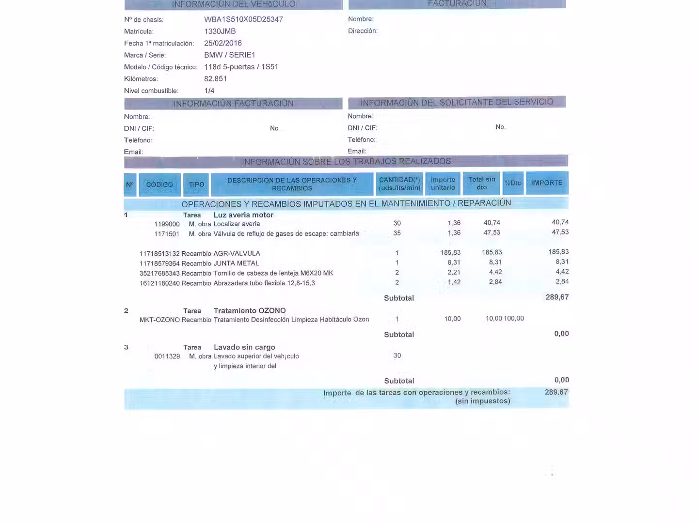 Mantenimiento