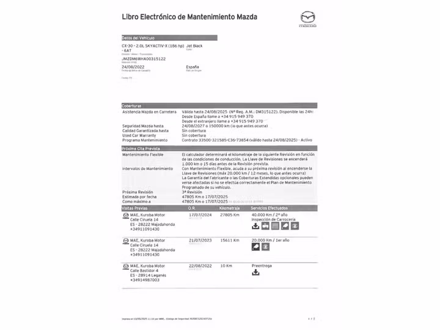 Mantenimiento