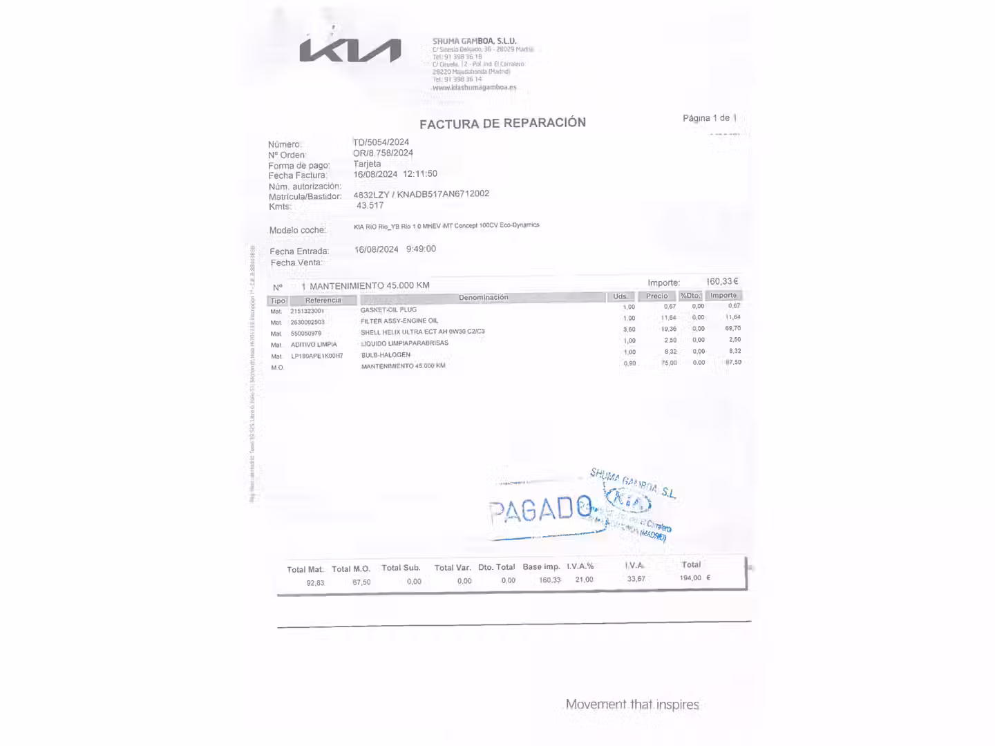 Mantenimiento